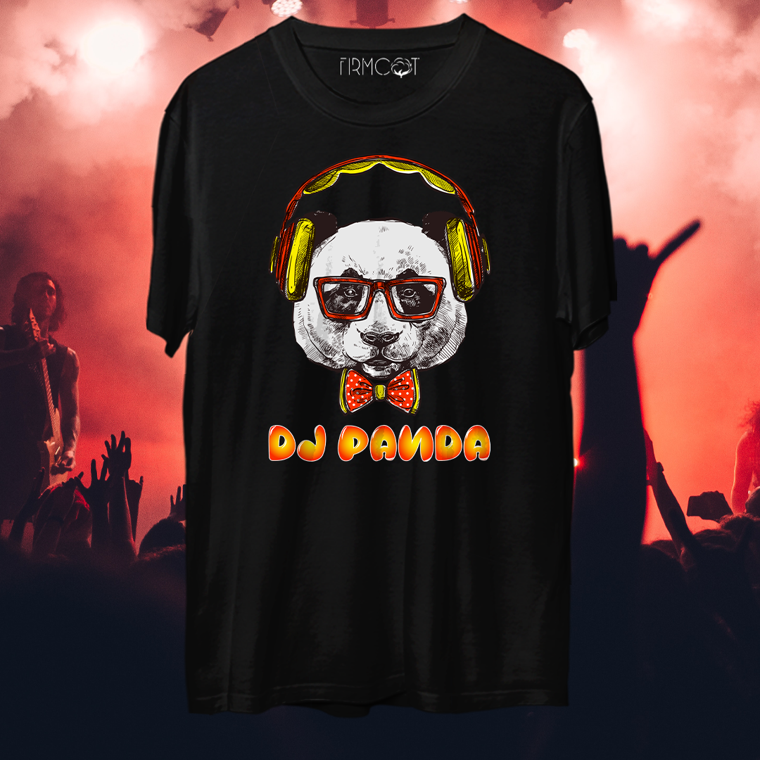 DJ Panda T-shirt by Firmcot