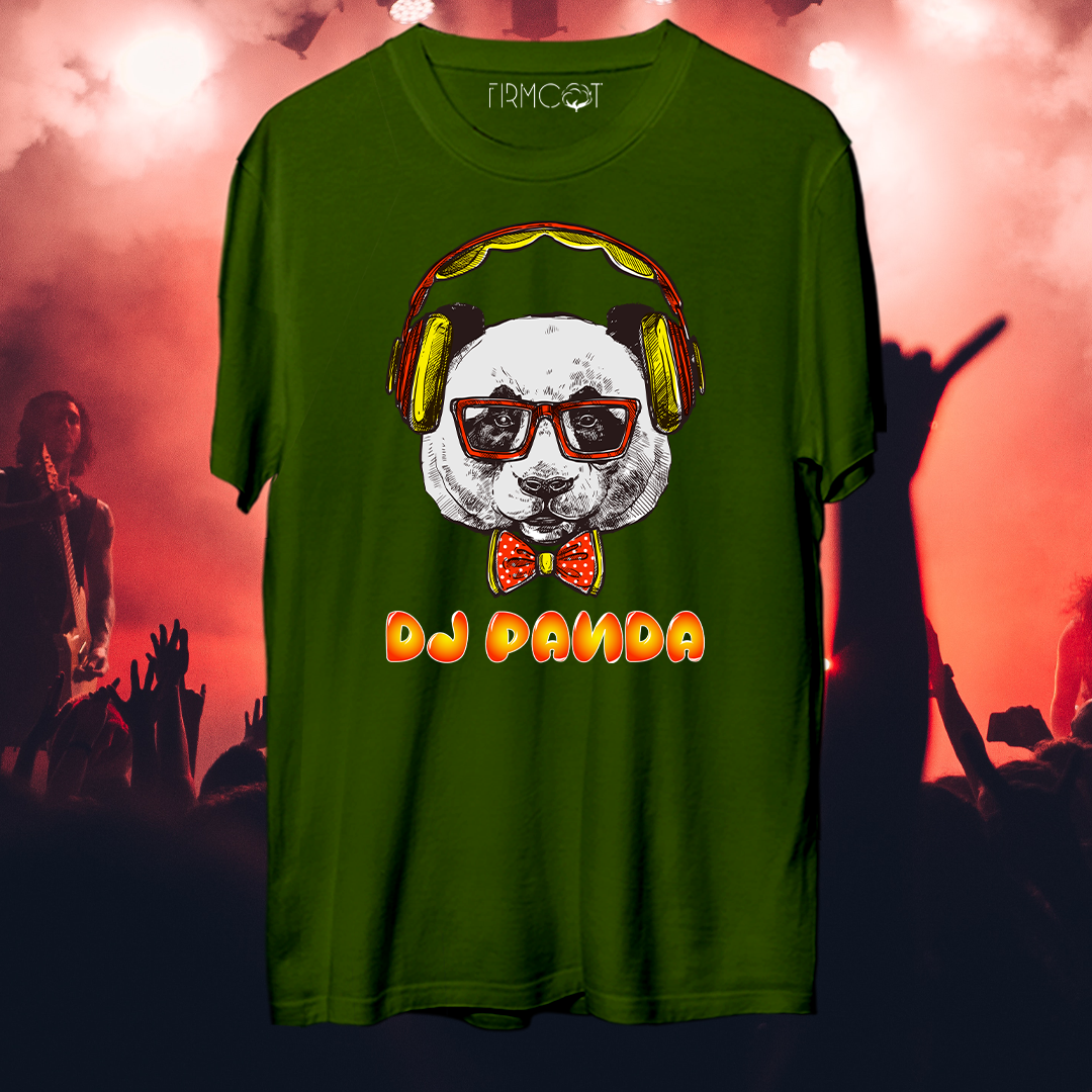 DJ Panda T-shirt by Firmcot